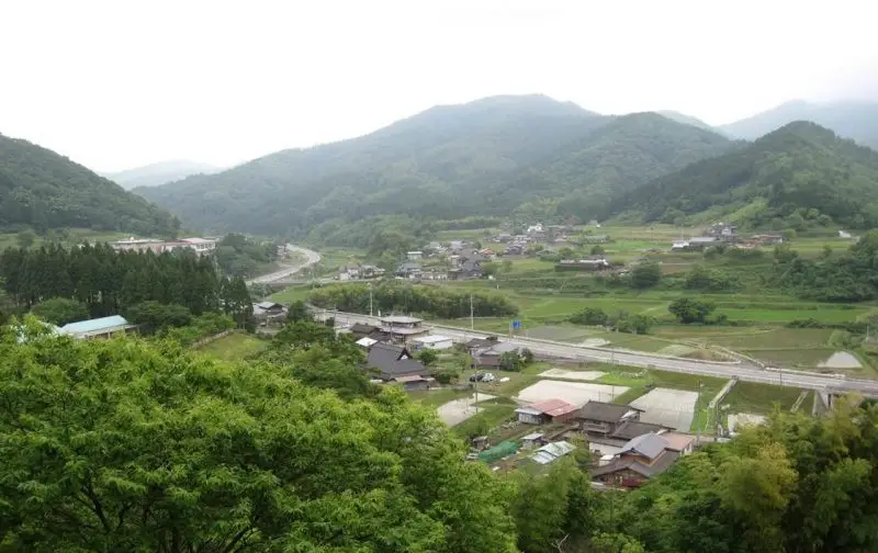 福知山市三和町川合地区