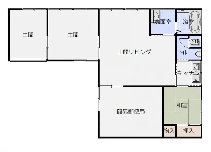 野間住宅（弥栄町野中№628）