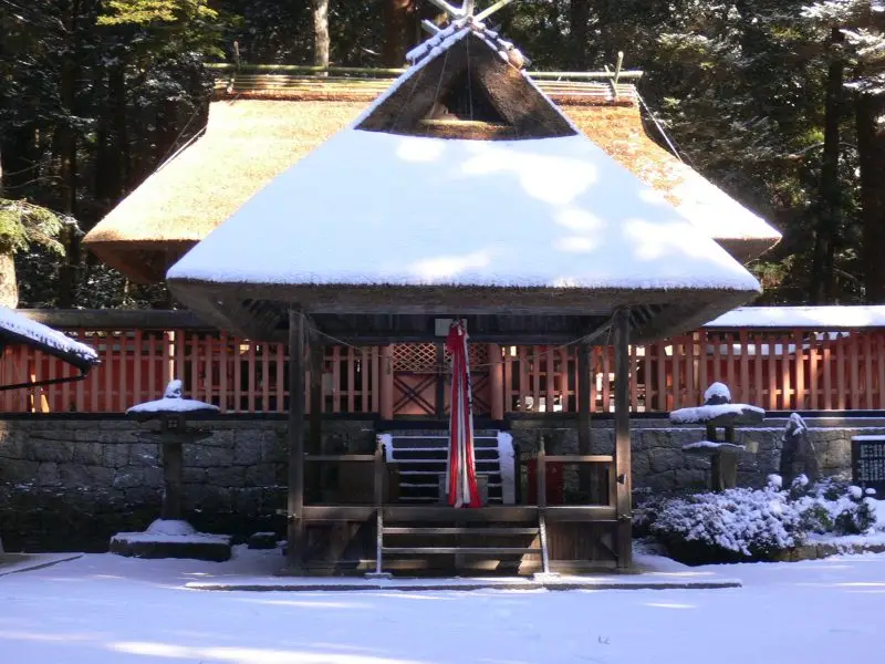 南山城村野殿童仙房地区