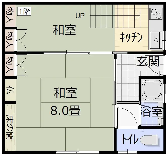 宇川住宅（丹後町中浜No.590)