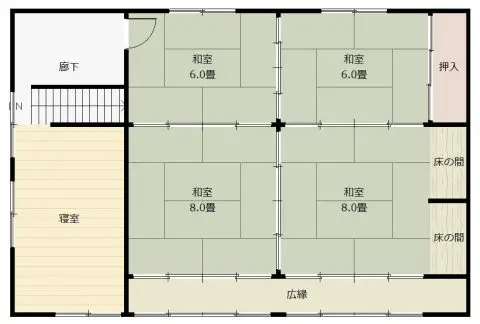 <宇川>住宅(丹後町遠下No.960)
